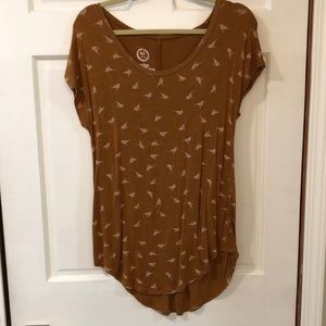 Maurices Mustard Bird Tee